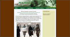 Desktop Screenshot of mckellarcorporation.com